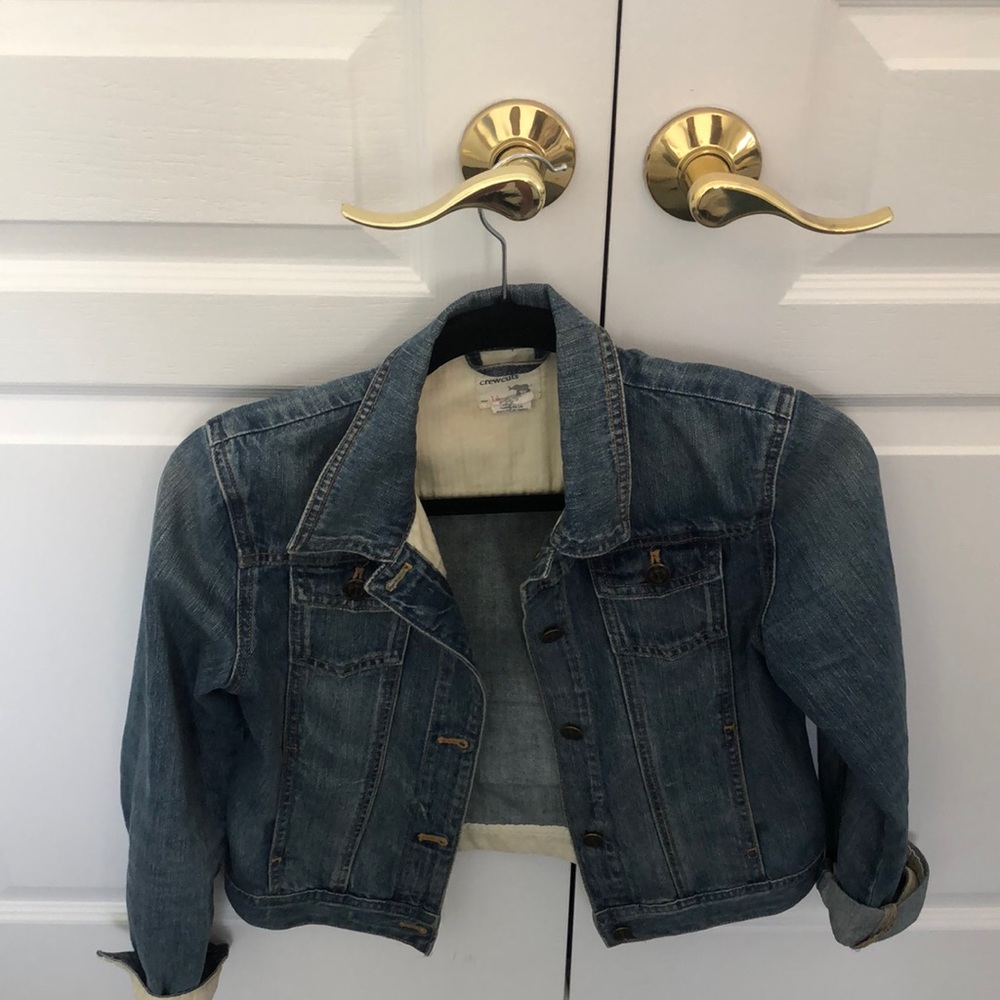 JCREW kids jean jacket